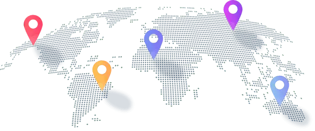 8K IPTV Global Server Network Map